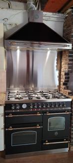 Bertazonni 6 pits gasfornuis met 2 ovens en een grill., Ophalen, Gebruikt, 60 cm of meer, Grill