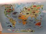 Kinder wereldkaart, Ophalen of Verzenden, Zo goed als nieuw, Wanddecoratie