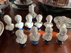 Napoleon Borstbeelden buste 11x Collectie vintage porselein, Ophalen of Verzenden