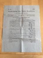 Divers historisch materiaal uit Amsterdam  1880 - 1920, Antiek en Kunst, Ophalen of Verzenden
