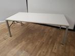 Steelcase vergadertafel 200x100, Gebruikt, Rechthoekig, Hout, Ophalen