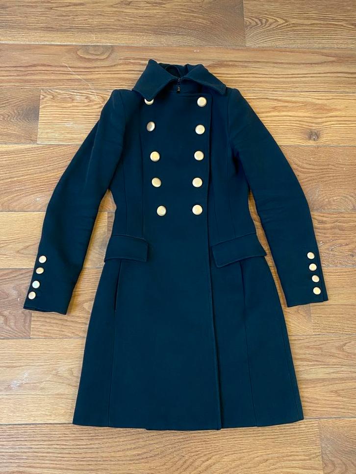 Mango Suit jas - Maat XS, Kleding | Dames, Jassen | Winter, Gedragen, Maat 34 (XS) of kleiner, Zwart, Ophalen of Verzenden