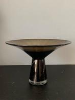Set vintage glazen schalen/vazen., Ophalen of Verzenden, Zo goed als nieuw, Rond, Glas
