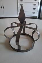 Metalen kroon decoratie, Ophalen of Verzenden, Gebruikt