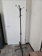 Prachtige staande zwarte metalen kapstok, Ophalen, Zo goed als nieuw, Metaal, Staande kapstok