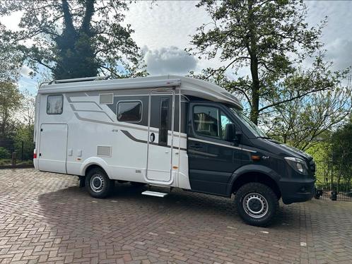 Hymer MLT 580 4x4 automaat, Caravans en Kamperen, Campers, Particulier, Half-integraal, tot en met 3, Hymer, Diesel, 6 tot 7 meter