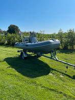 Rib 360 met 15 pk Yamaha., Watersport en Boten, Ophalen, Zo goed als nieuw, Benzine