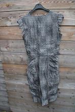 Overslagjurk zwart/ grijs Caroline Biss mt S Vaste prijs OPR, Kleding | Dames, Zwart, Ophalen of Verzenden, Zo goed als nieuw