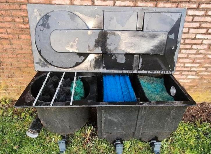 vijver filter delta 18000 Dik polyester filter, Tuin en Terras, Vijver-toebehoren, Gebruikt, Vijverfilter, Ophalen