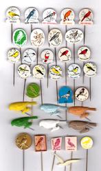 34 speldjes VELE SOORTEN VOGELS (A1), Verzamelen, Verzenden, Gebruikt, Overige onderwerpen