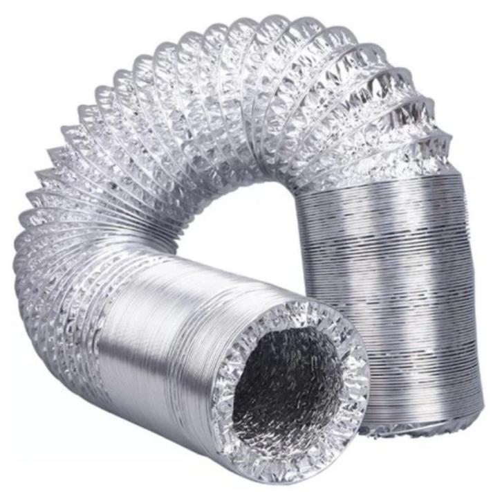 flexibele aluminium slang 152 mm 10meter ALU 152 ALU152, Doe-het-zelf en Verbouw, Ventilatie en Afzuiging, Nieuw, Afzuiger, Ophalen of Verzenden