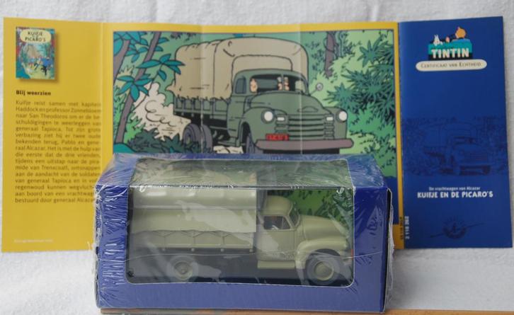 Kuifje auto No. 62 De vrachtwagen van Alcazar [De Picaro's], Hobby en Vrije tijd, Modelauto's | 1:43, Nieuw, Bus of Vrachtwagen