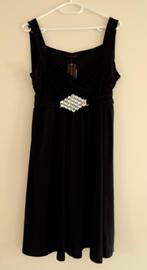 Nieuw: Avondjurk Cocktailjurk Clubwear jurk zwart mt 44 46, Kleding | Dames, Gelegenheidskleding, Overige typen, Zwart, Maat 46/48 (XL) of groter