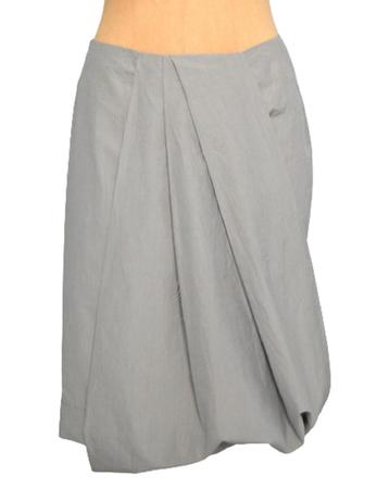 Nieuwe Pauw rok, pof rok, mini striped, grijs, Mt. S beschikbaar voor biedingen