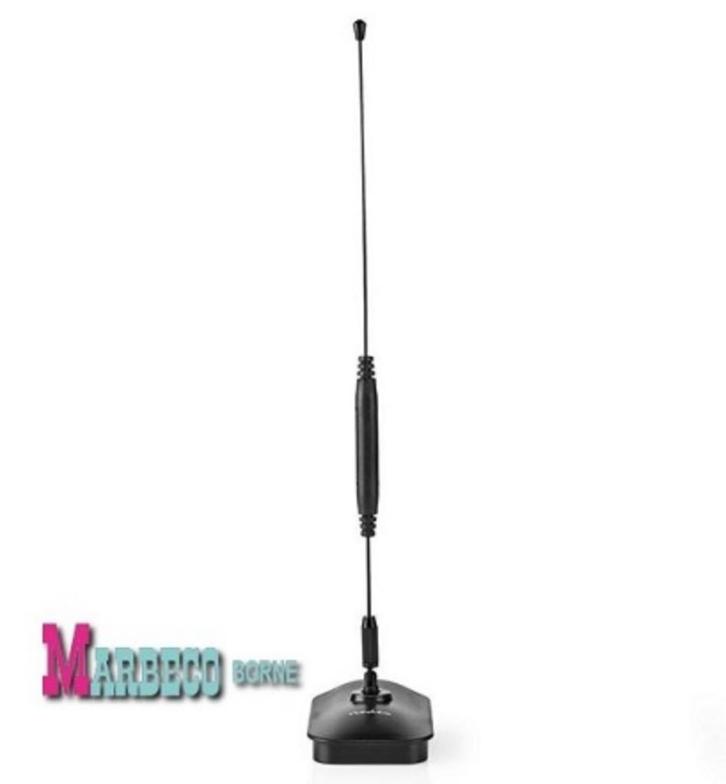 DVB-T/T2 en DAB+ Binnen Antenne 7 dB FM / VHF / UHF, Telecommunicatie, Antennes en Masten, Nieuw, Antenne, Ophalen of Verzenden