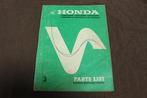 Honda CB250 B4 CB350 B4 P4 CL350 K4 1976 parts list, Motoren, Ophalen of Verzenden, Honda