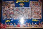 Diverse Jan van Haasteren puzzels, Ophalen of Verzenden, 500 t/m 1500 stukjes, Zo goed als nieuw
