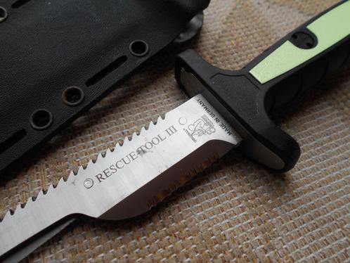 Eickhorn Solingen Rescue Tool lll Mes, Caravans en Kamperen, Kampeergereedschap, Zo goed als nieuw, Ophalen of Verzenden