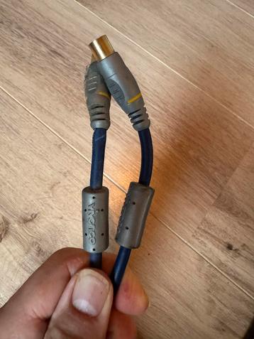 Vivanco Coax Kabel - 100cm - High End beschikbaar voor biedingen