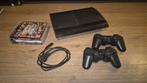 PS3 met 2 controllers + 3 games (GTA5, FIFA16, COD), Spelcomputers en Games, Spelcomputers | Sony PlayStation 3, Super Slim, Met 2 controllers