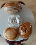 Onyx Marmeren  Decoratie eieren, Ophalen of Verzenden, Zo goed als nieuw