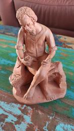 Terracotta uniek beeld van SIGA galerij., Antiek en Kunst, Kunst | Beelden en Houtsnijwerken, Ophalen of Verzenden