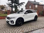 Volkswagen T-Roc 2.0 TSI 4Motion 190 pk Facelift 3x R-Line D, Auto's, Automaat, Zwart, 1984 cc, Wit