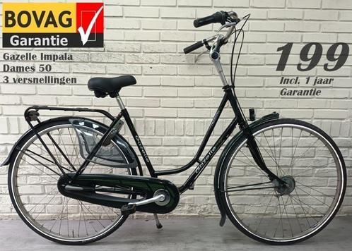 Nette Gazelle Impala D50 Lage instap incl. 1 jr garantie, Fietsen en Brommers, Fietsen | Dames | Damesfietsen, Gebruikt, Gazelle