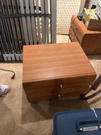 elektrisch verstelbaar bed inclusief2 nachtkastjes- Gebruikt, Ophalen, Bruin, Tweepersoons, 180 cm