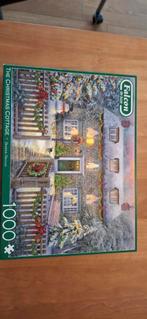 Falcon de luxe Kersthuisje puzzel 1000 stukjes, Hobby en Vrije tijd, Denksport en Puzzels, Ophalen, 500 t/m 1500 stukjes, Zo goed als nieuw