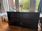 2 IKEA nachtkastjes, Ophalen, 55 tot 70 cm, Zo goed als nieuw, 45 tot 65 cm