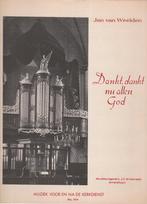 JAN VAN WEELDEN - DANKT, DANKT nu allen God, Muziek en Instrumenten, Ophalen of Verzenden, Gebruikt, Artiest of Componist, Populair