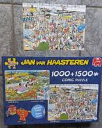 Jan van Haasteren puzzels 1000 en 1500 stukjes in een doos, Ophalen, 500 t/m 1500 stukjes, Zo goed als nieuw, Legpuzzel