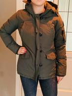 Donkergroene Airforce jas - Maat L - 4-pocket - parka, Airforce, Maat 42/44 (L), Ophalen of Verzenden, Zo goed als nieuw