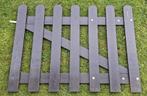 houten tuinhek incl slot, hek, hekwerk, izgs!!!, Tuin en Terras, Ophalen, Zo goed als nieuw, Hout, Tuinhek