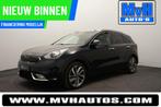 Kia Niro 1.6 GDi Hybrid ExecutiveLine|SCHUIFDAK|TREKHAAK|NAP, Gebruikt, Euro 6, Blauw, Leder en Stof