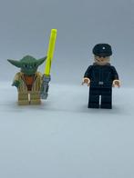 LEGO Star Wars minifiguren – Yoda & Imperial Officer, Ophalen of Verzenden, Zo goed als nieuw, Losse stenen, Lego