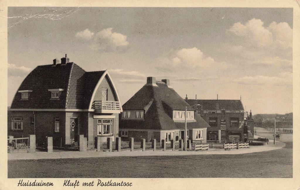 Den Helder Huisduinen Kluft met Postkantoor B2872, Ophalen, 1940 tot 1960, Gelopen, Noord-Holland