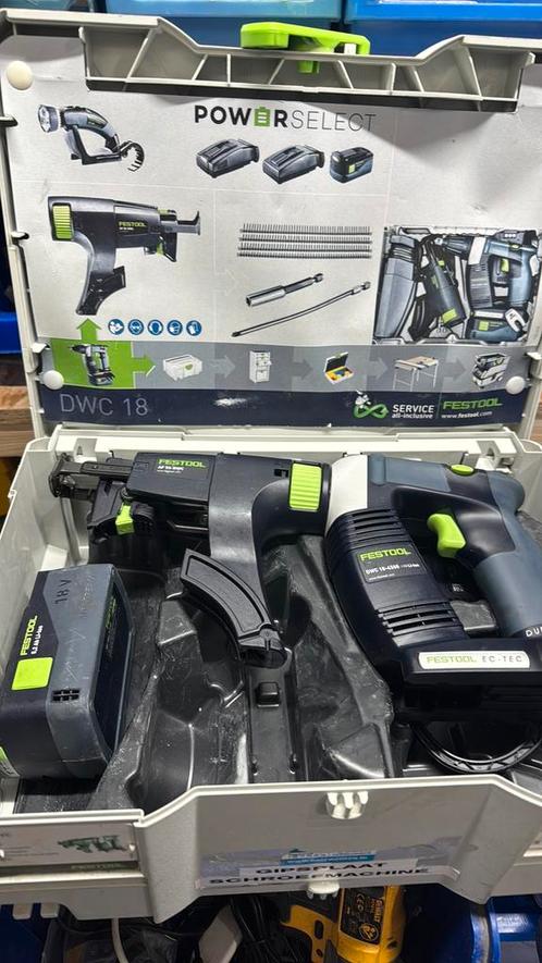 Zeer Nette Festool Duradrive DWC 18v Gipsplaat Machinee, Doe-het-zelf en Verbouw, Gereedschap | Schuurmachines, Zo goed als nieuw