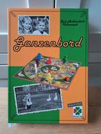 Z.g.a.n ganzenbord met houten gansjes, Hobby en Vrije tijd, Ophalen of Verzenden, Zo goed als nieuw