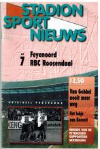 Programmaboekje Feyenoord - RBC 2 november 2000, Verzamelen, Sportartikelen en Voetbal, Ophalen of Verzenden, Gebruikt, Feyenoord