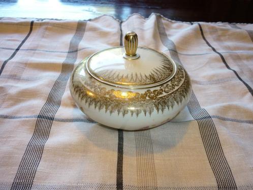 Suikerpotje met bloemen erop in goede staat, Huis en Inrichting, Keuken | Servies, Gebruikt, Overige typen, Overige stijlen, Ophalen of Verzenden