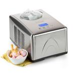 Domo Ice Cream Maker Compressor 1.5L DO9066I NEW, Domo B.V, Zelfvriezend, Nieuw, Ophalen of Verzenden
