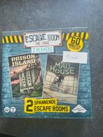 Escape Room The Game - Prison Island & Mad House, Identity Games, Een of twee spelers, Ophalen of Verzenden, Zo goed als nieuw