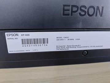 Epson printer XP-600 : zo goed als nieuw beschikbaar voor biedingen