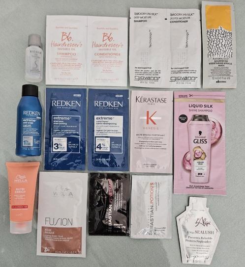Set mini's en samples shampoo masker treatment serum enz, Sieraden, Tassen en Uiterlijk, Uiterlijk | Haarverzorging, Nieuw, Haarverzorger of -hersteller