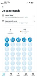 AH Glazen Zegels - Spaaractie, Hobby en Vrije tijd, Spaarzegeltjes, Ophalen of Verzenden, Winkel, Super of Benzinepomp, Zegels, Bonnen of Punten