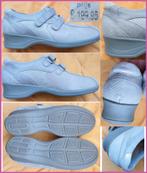 XSENSIBLE beige-grijze echt leren sneakers maat 6H_40, Xsensible, Overige typen, Nieuw, Ophalen of Verzenden