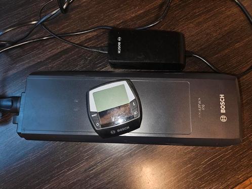 Bosch fiets accu (powerpack 400), lader en computer, Fietsen en Brommers, Fietsaccessoires | Fietsaccu's, Gebruikt, Ophalen of Verzenden