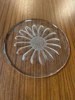 Dartington Crystal Daisy kaasplatter Frank Thrower, Gebruikt, Schaal, England, Rond